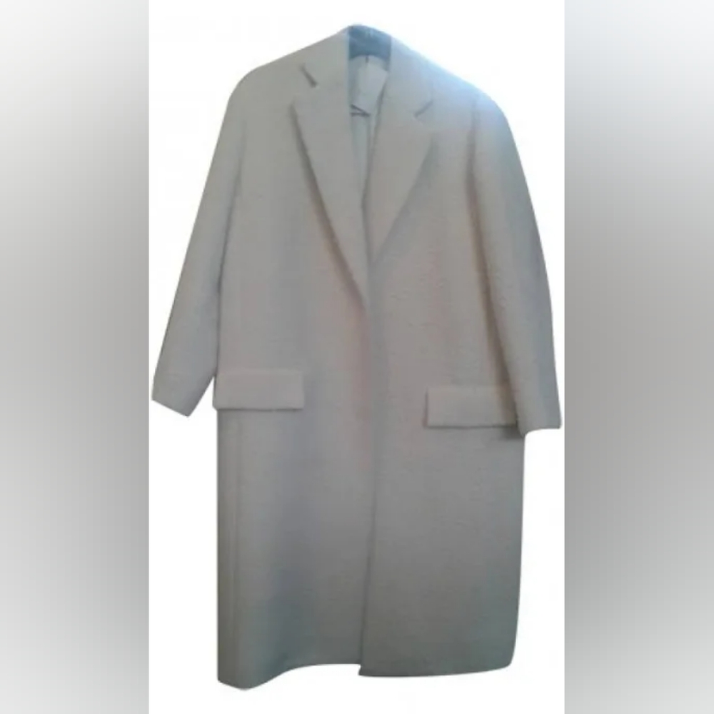 Celine oversized thick wool felt coat